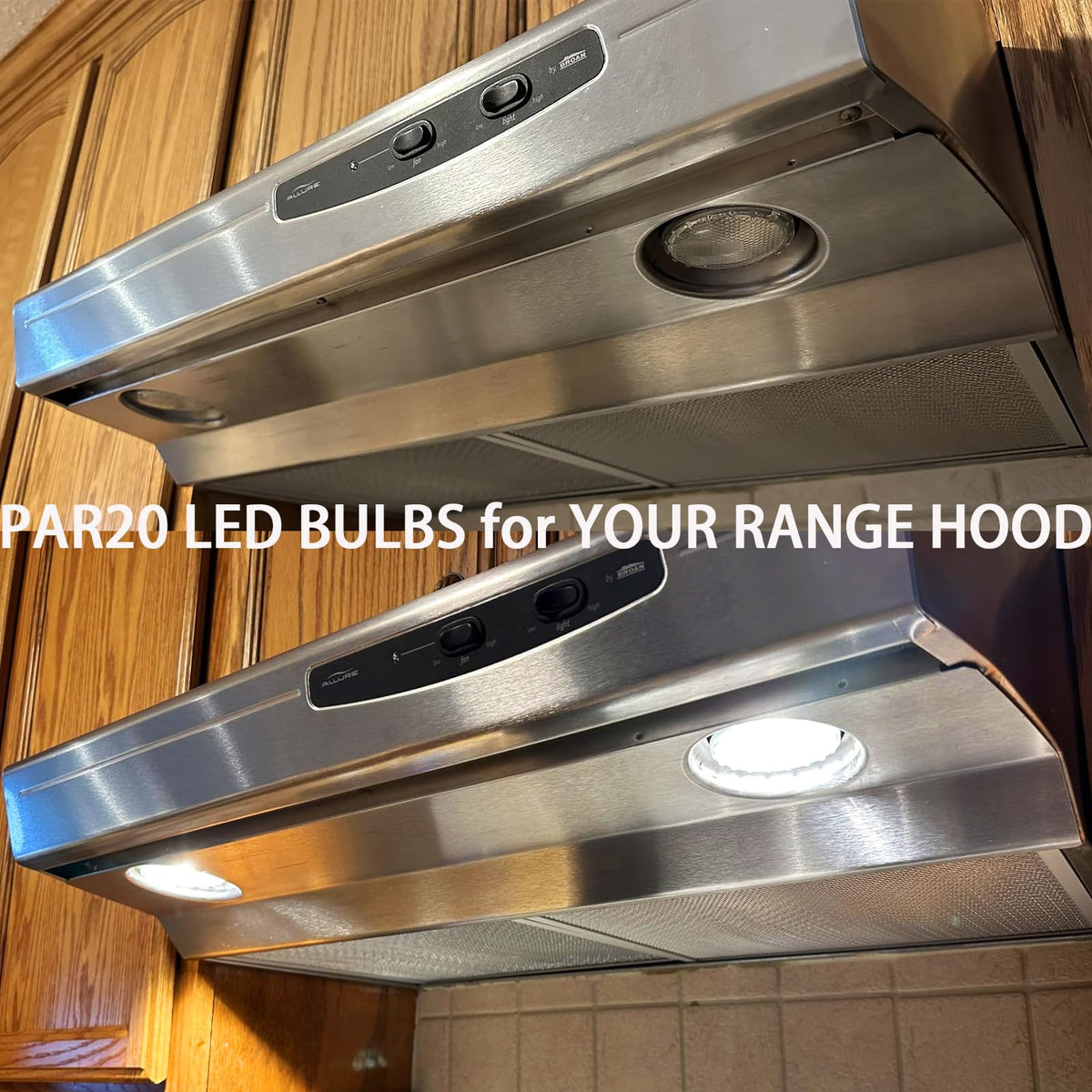 Drart PAR20 LED 7W saves energy while replacing 60W bulbs in range hoods