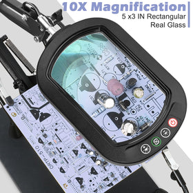 Drdefi four magnetic helping hands hold boards and components during soldering
