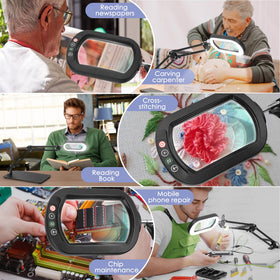 Drdefi hands-free close-work setup, perfect for crafts and reading