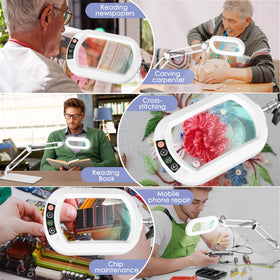 Ideal for reading, crafting, painting, and detailed hobby projects.