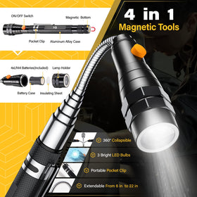 Dream Master magnetic pickup rod 1lb lifts screws and bolts with precision.