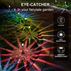 Dream Master multicolor LED ambient lights create vibrant garden mood.
