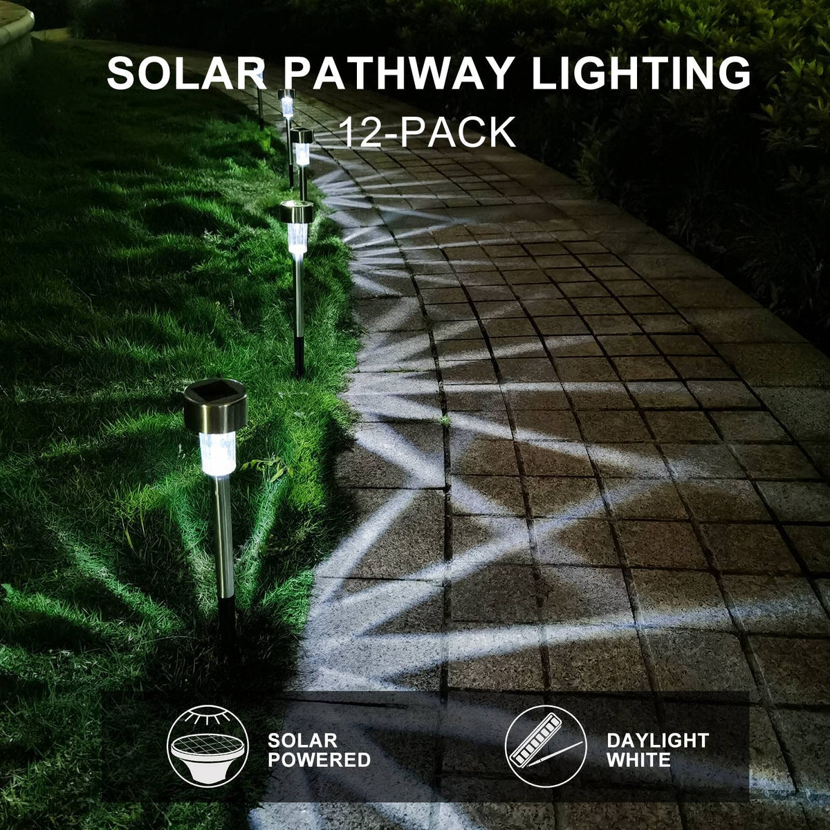 Dream Master waterproof walkway illumination provides reliable light rain or shine.