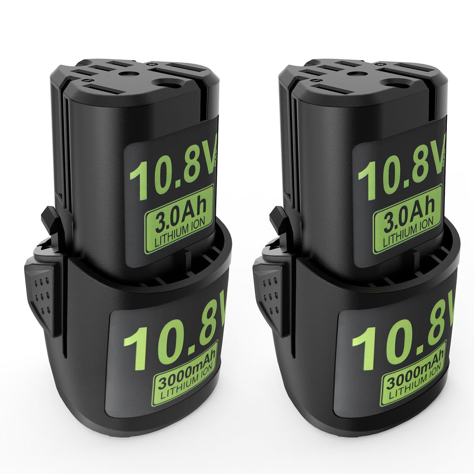 DREAMDASH 2-pack replacement battery 10.8V ready for Stihl tools and extended runtime