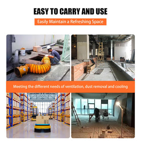 DreamDragon 2600 m³/h airflow supports efficient ventilation for workshops.