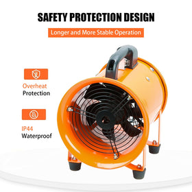 DreamDragon 16.4-foot duct extension enables flexible venting in tight spaces.
