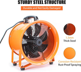 DreamDragon stainless-steel fan guard offers durable safety and easy maintenance.
