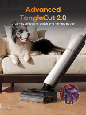 DREAME Aero Pro hot self-cleaning feature sanitizes components after use.