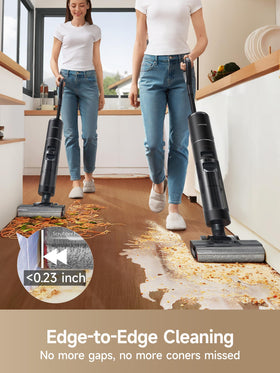 Dreame H12 Pro vacuum mop combo offers efficient wet and dry pickup in a single pass.