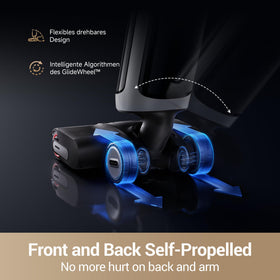 DREAME H14 Pro runs up to 40 minutes on a single charge.