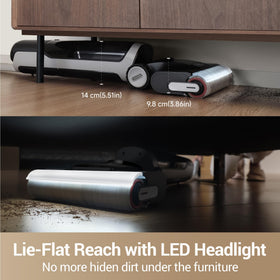DREAME H14 Pro enables hands-free self-cleaning and drying after use.