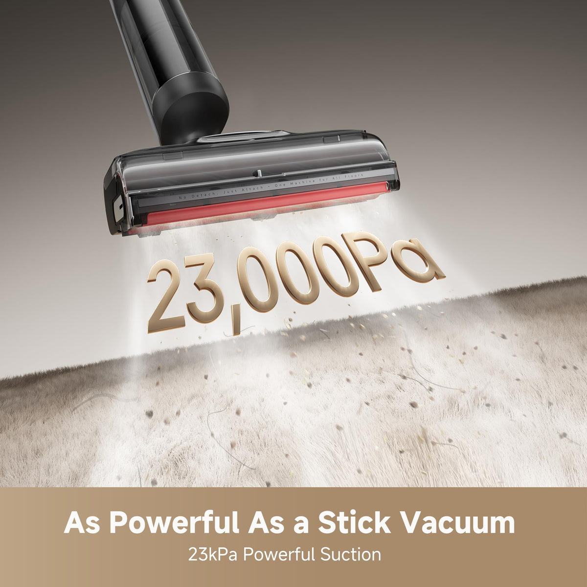 DREAME H15 Pro CarpetFlex tanglecut-20 cuts hair to prevent tangling.