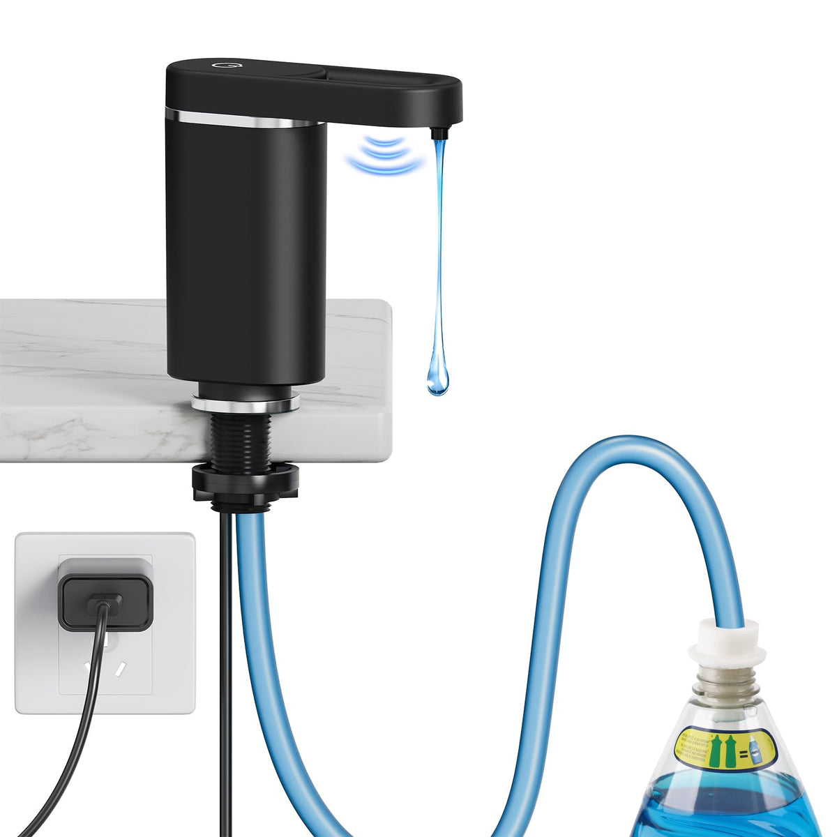 DreameHill sensor activation enables touch-free, hygienic soap access.