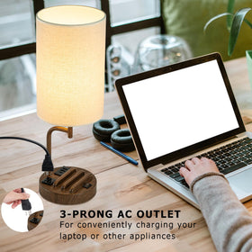 Dreamholder black metal base adds sturdy modern style to any desk.