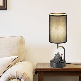 Dreamholder lamp allows charging even when the light is off for accessibility.