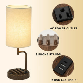 Dreamholder linen shade provides soft, eye-friendly lighting for reading.