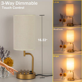 Dreamholder lamp dimmable light for bedside reading and soft ambient glow