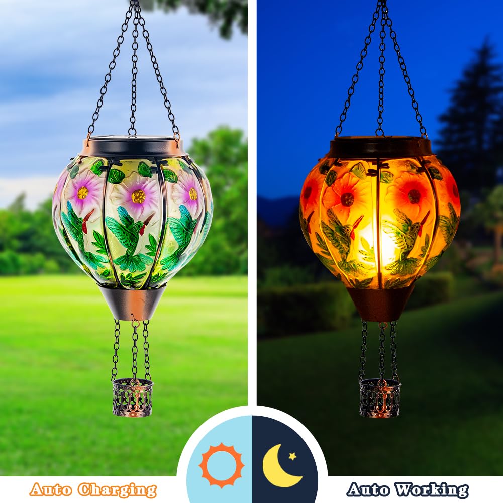 DREAMSOUL metal frame lantern with rust-resistant coating for durability