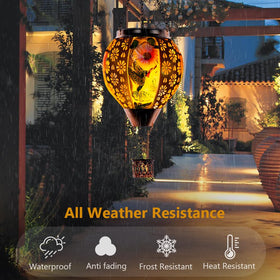 DREAMSOUL solar panel charges during day, ready for evening glow.