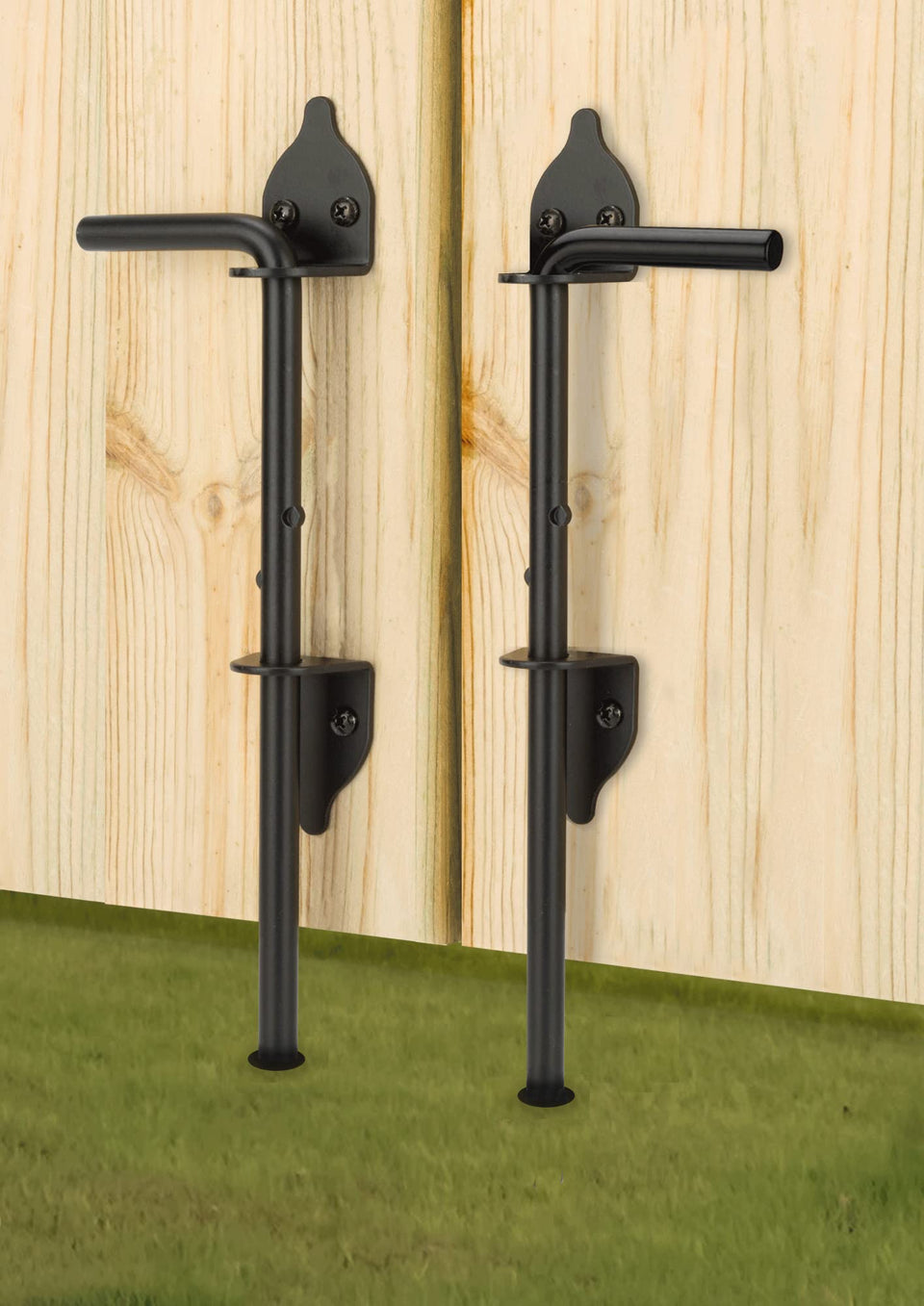 Dreamxiang 12-inch gate drop rod pillar bolt for secure open or closed positioning.