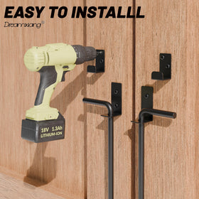 Dreamxiang outdoor gate hardware kit for wood, metal, or vinyl gates.
