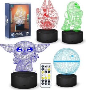 Dreamy Cubby 3D Night Light Pattern 01 for a cozy kid’s room ambience