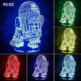 Dreamy Cubby 3D Night Light Remote Control enables bed-side control