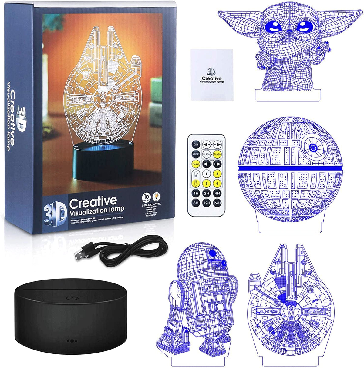 Dreamy Cubby 3D Night Light Timer Function helps auto-off