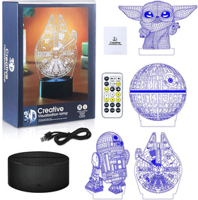 Dreamy Cubby 3D Night Light Timer Function helps auto-off