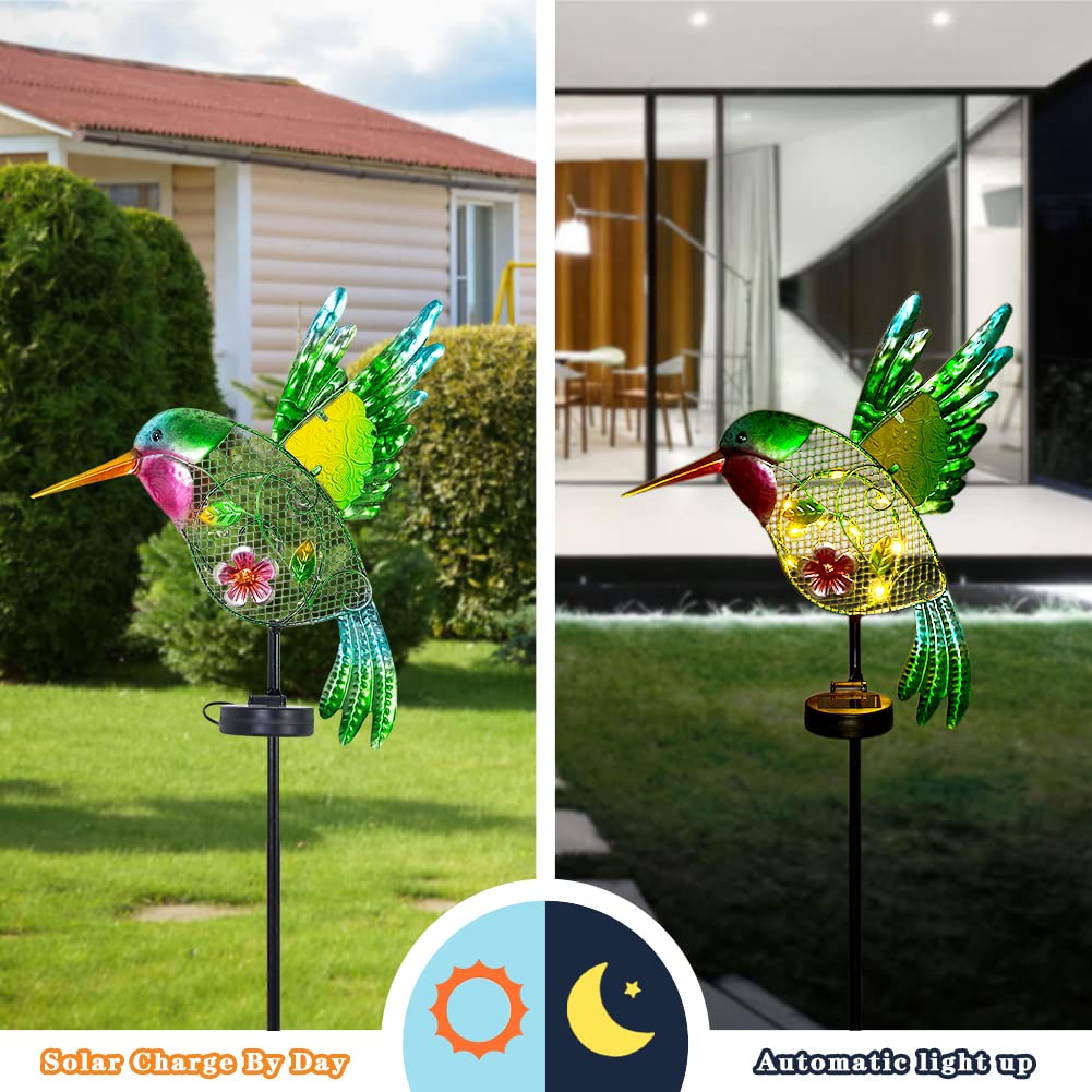 Dreamysoul metal hummingbird decor ready for quick assembly
