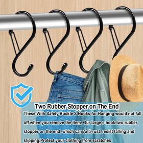 Dreecy S Hooks offer versatile use in kitchen and closet spaces.