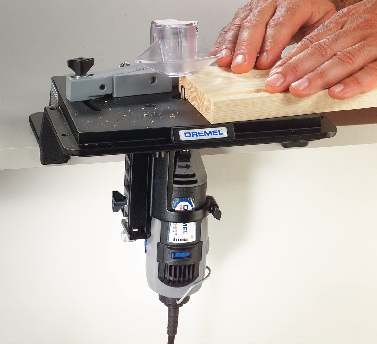 Dremel 231 shaper/router table worktable detail with smooth surface