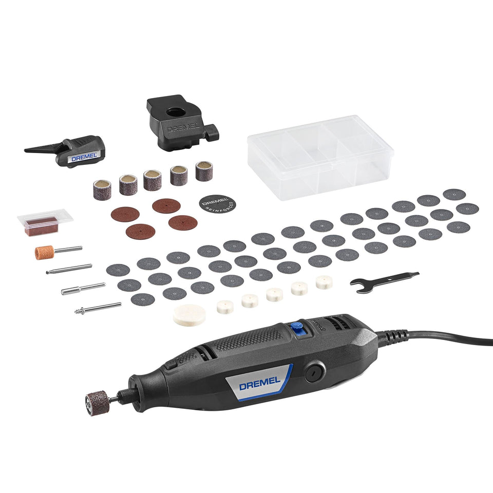 Dremel 3100-2/60 cutting in action for precise wood and plastic cuts