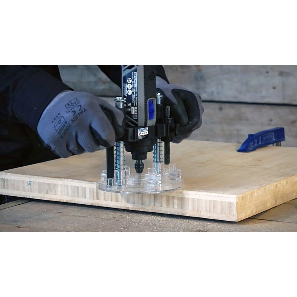 Dremel 335-01 depth stops for repeatable routing depths