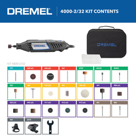 Dremel 4000 motor power highlights 1.6 A capability for steady performance.