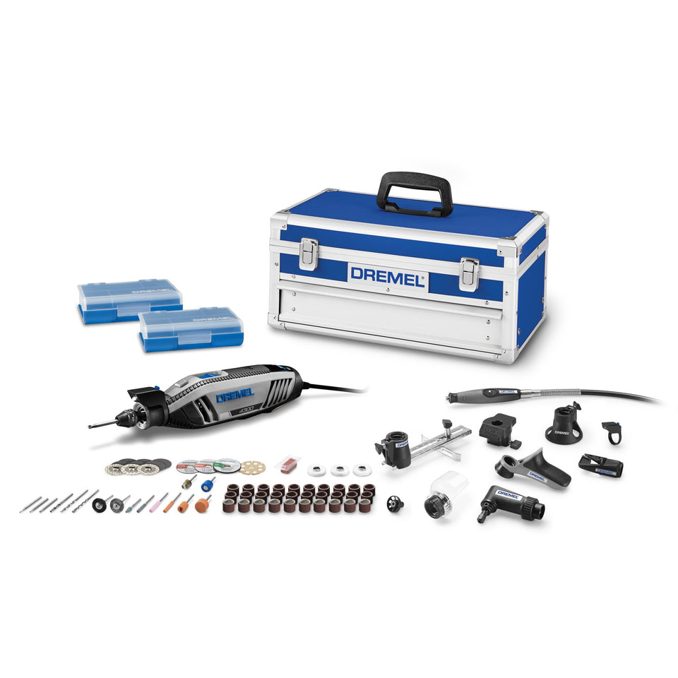 Dremel 4300 with pivot light for focused work illumination
