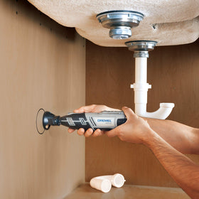 Dremel 565 multipurpose bit enables precise notch work in cabinets and fiberglass