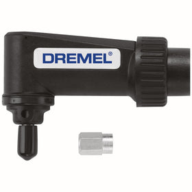 Dremel 575 right angle attachment in use to reach tight corners.