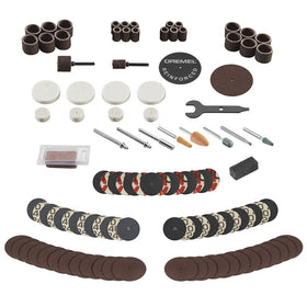 Dremel 709-02 carving bit enables precise wood engraving and detailing.