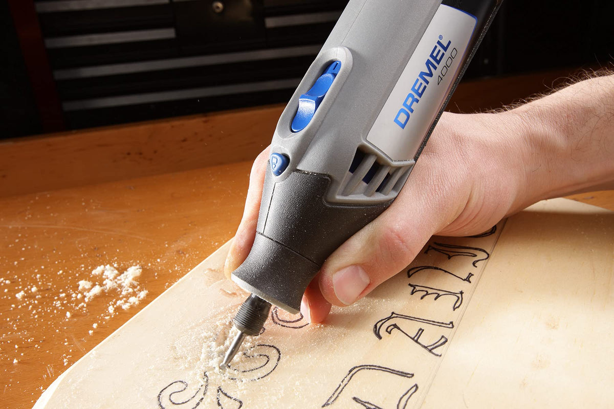 Dremel 709-02 silicon carbide grinding stones for durable material removal.