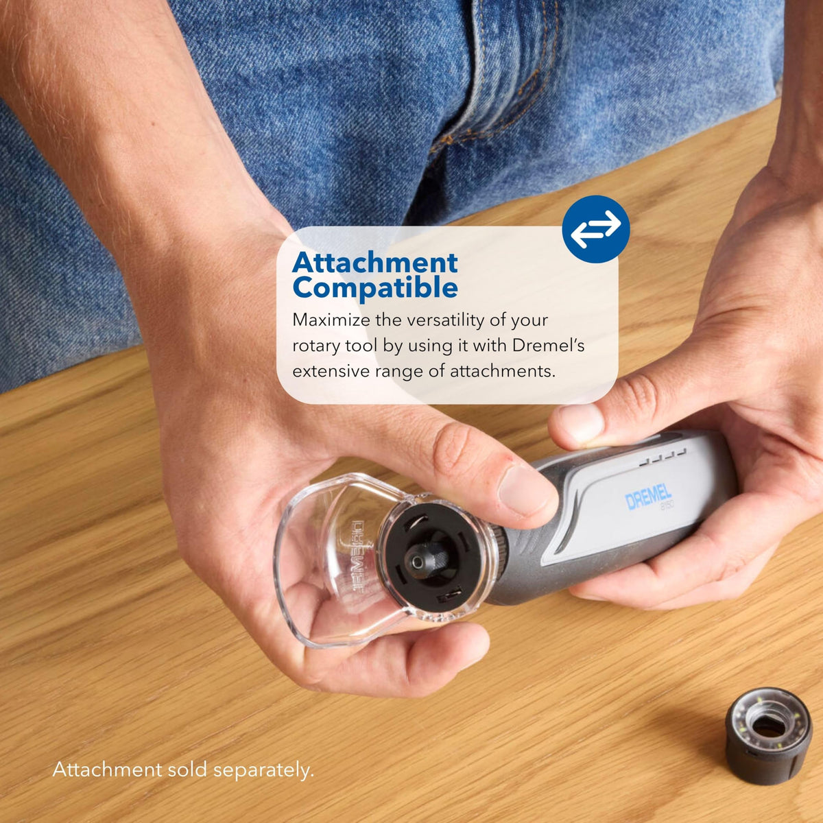 Dremel 8150 compact design for easy storage and handling