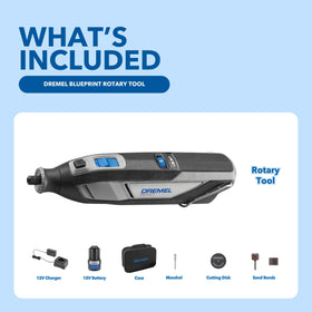 Dremel 8240 accessory set with five versatile attachments
