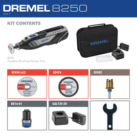 Dremel 8250-5 12V battery delivers extended runtime for longer projects