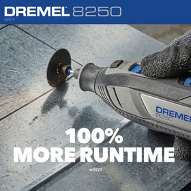 Dremel 8250-5 accessory case keeps bits organized