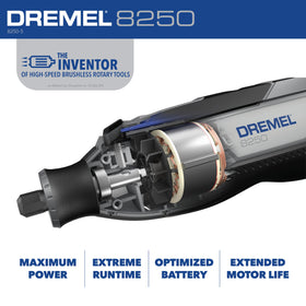Dremel 8250-5 variable speed dial offers precise control