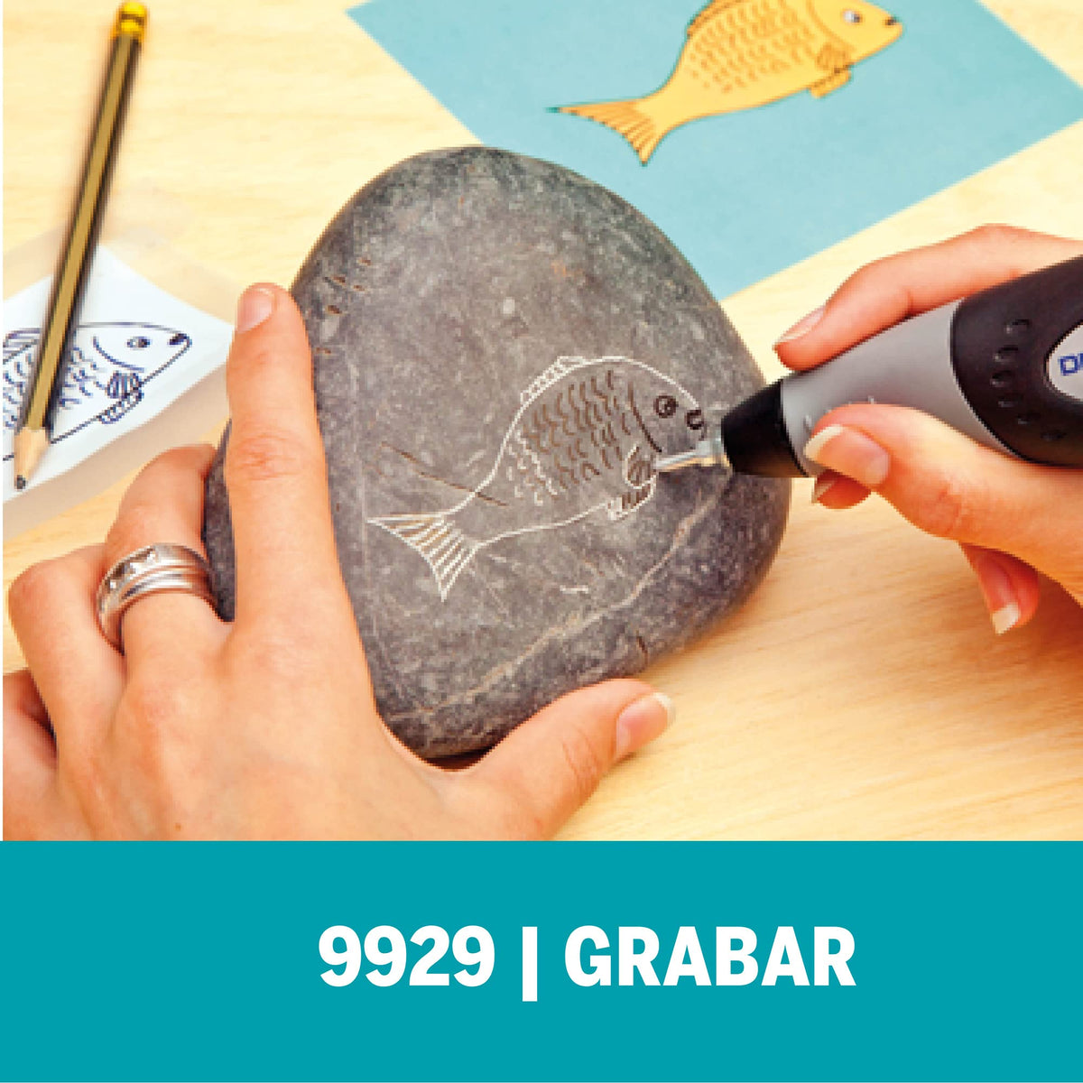 Dremel 9929 Diamond Point engraving wood for detailed personalization