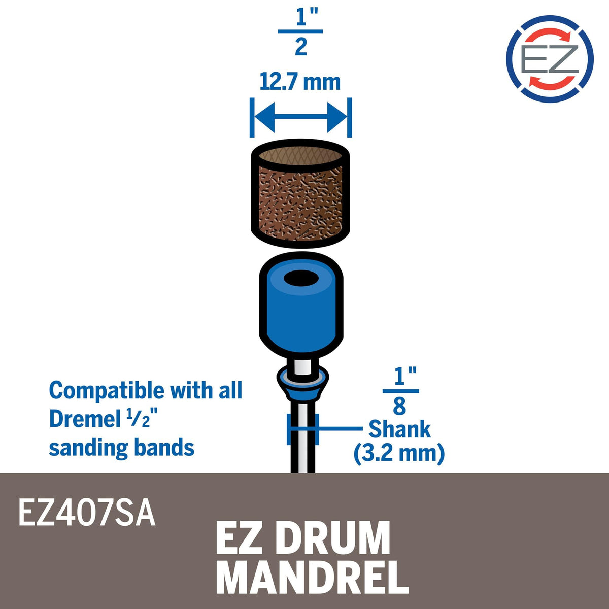 Dremel EZ456 fiberglass reinforced cut-off wheels for durable metal and material cuts.