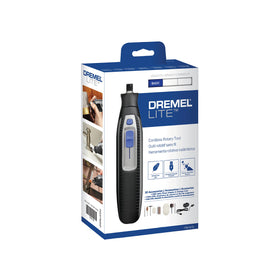Dremel Lite kit contents include essentials to start light-duty projects right away.