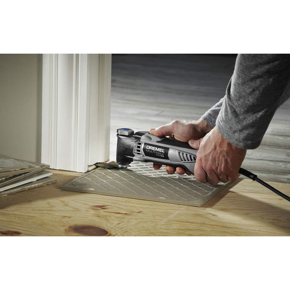 Dremel MM35-DR-RC detailed grinding on tight spaces.
