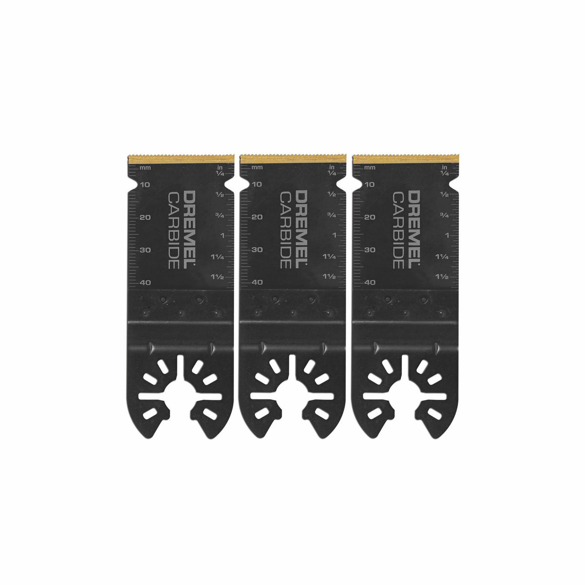 Dremel MM485B carbide flush cutting blade for precise hard-material cuts.